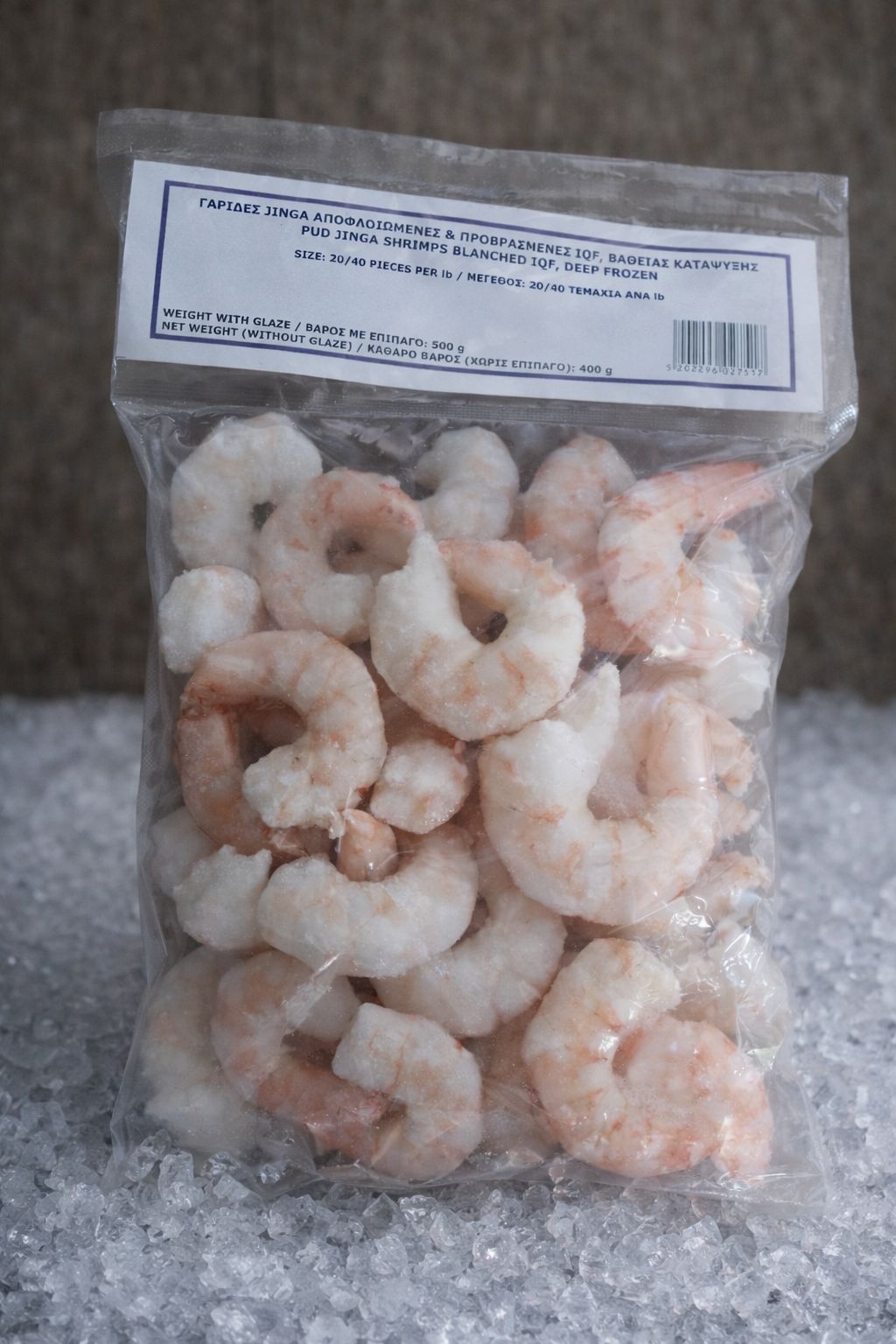 Creveti pud 400gr iqf 20 40 20 400 gr per bax