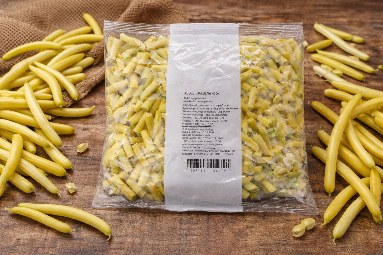 FASOLE GALBENA 400 GR 10/BAX
