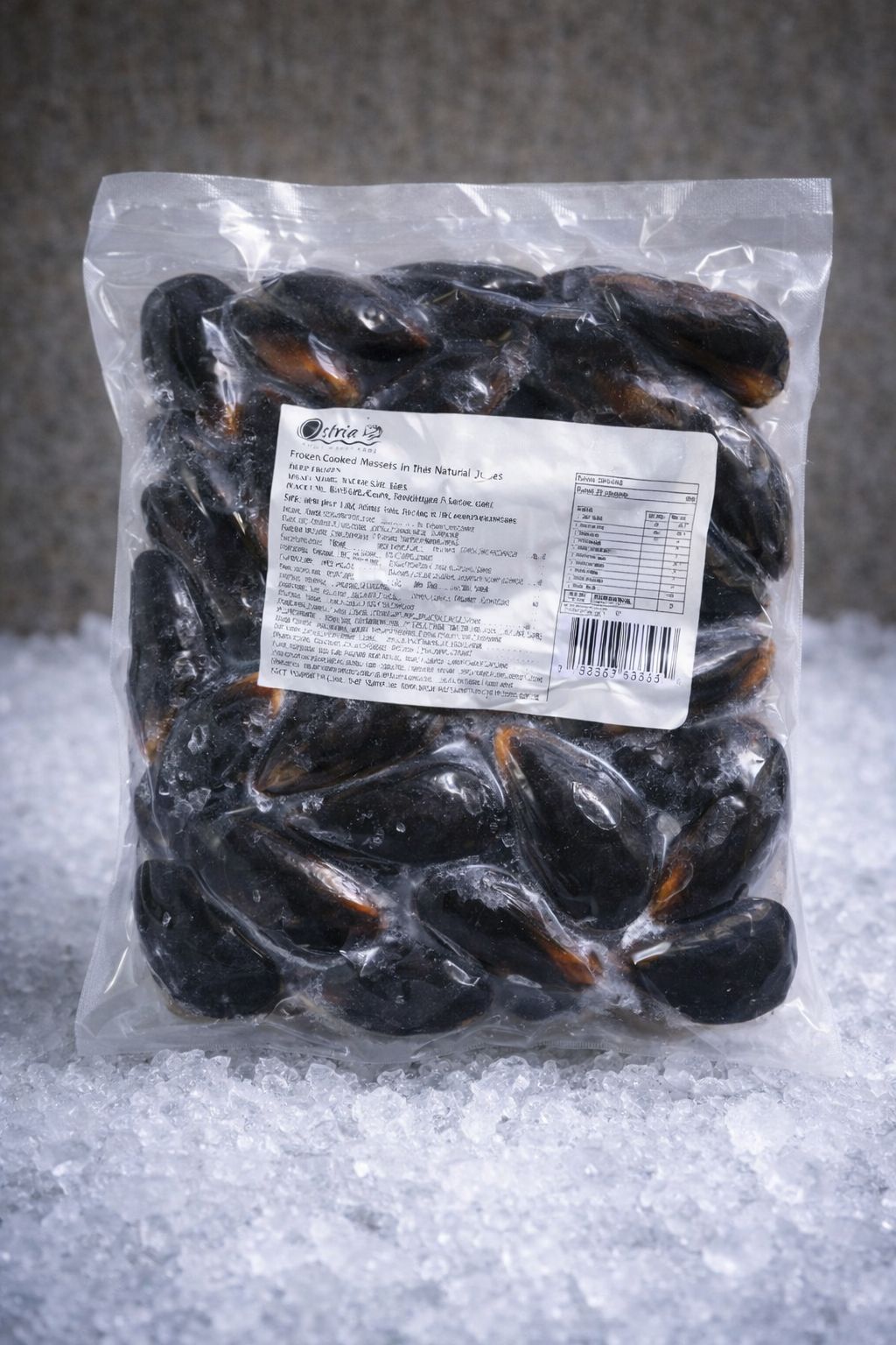 MIDII  cu carapace neagra 60/ 80 vid 1kg per bax
