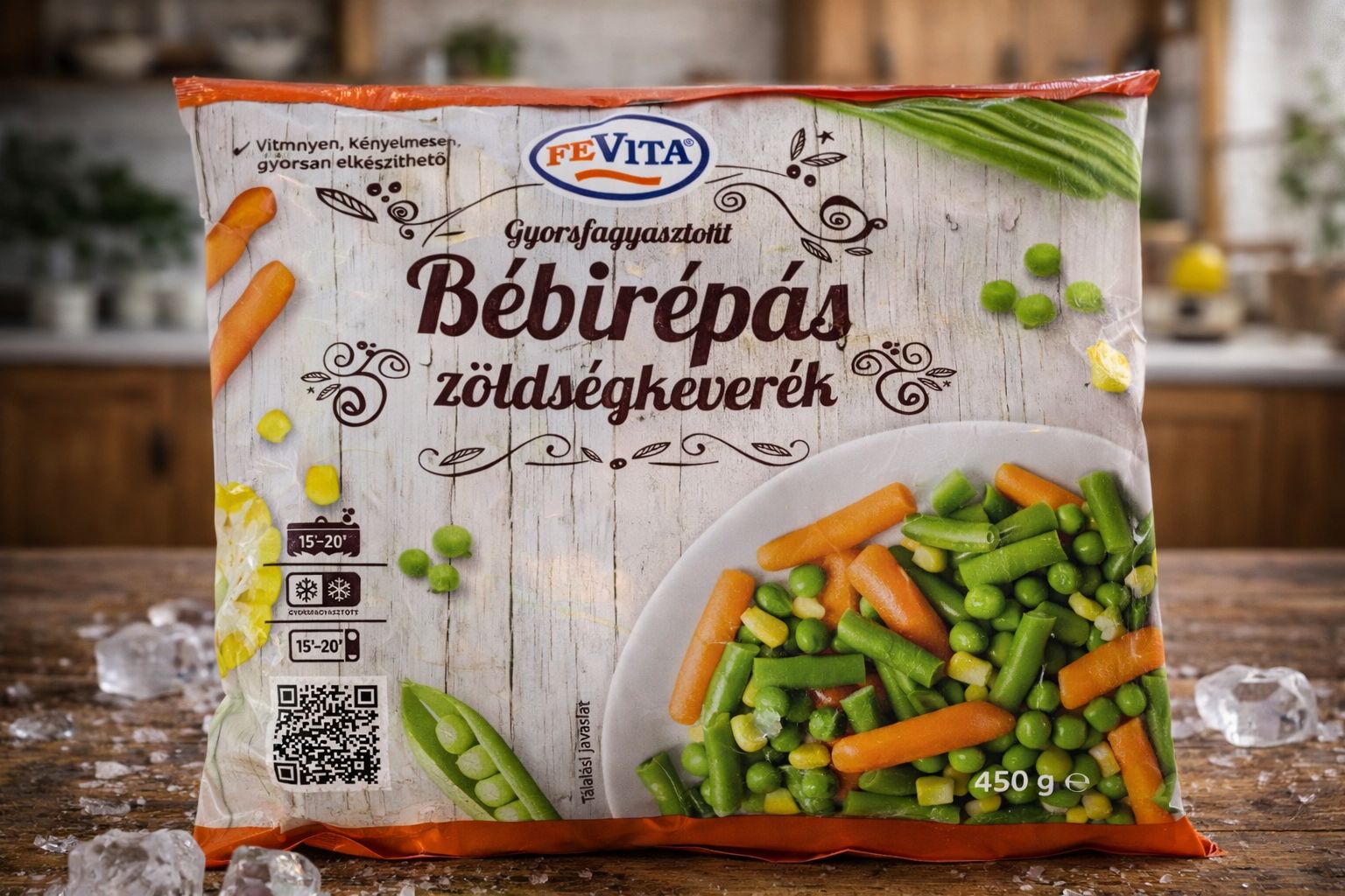 MIX DE LEGUME CU BABY CARROTS 450 GR 18/BAX